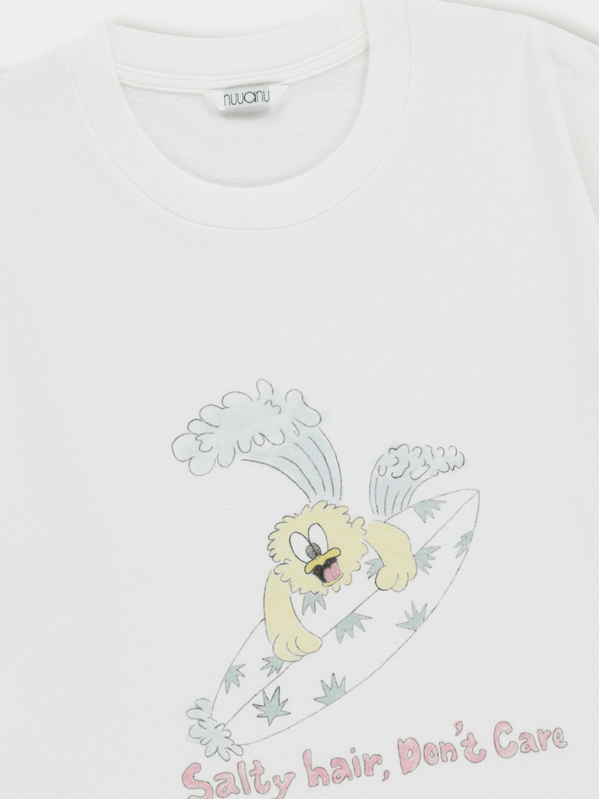 누아누(NUUANU) Surf Tee_Ivory