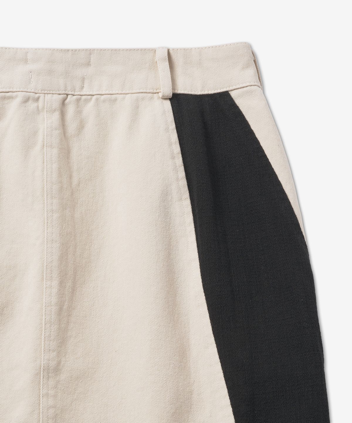 루드(RHUDE) 플라이트 스커트 - 블랙:네추럴 / RHFW22SK066680241024 FLIGHT SKIRT