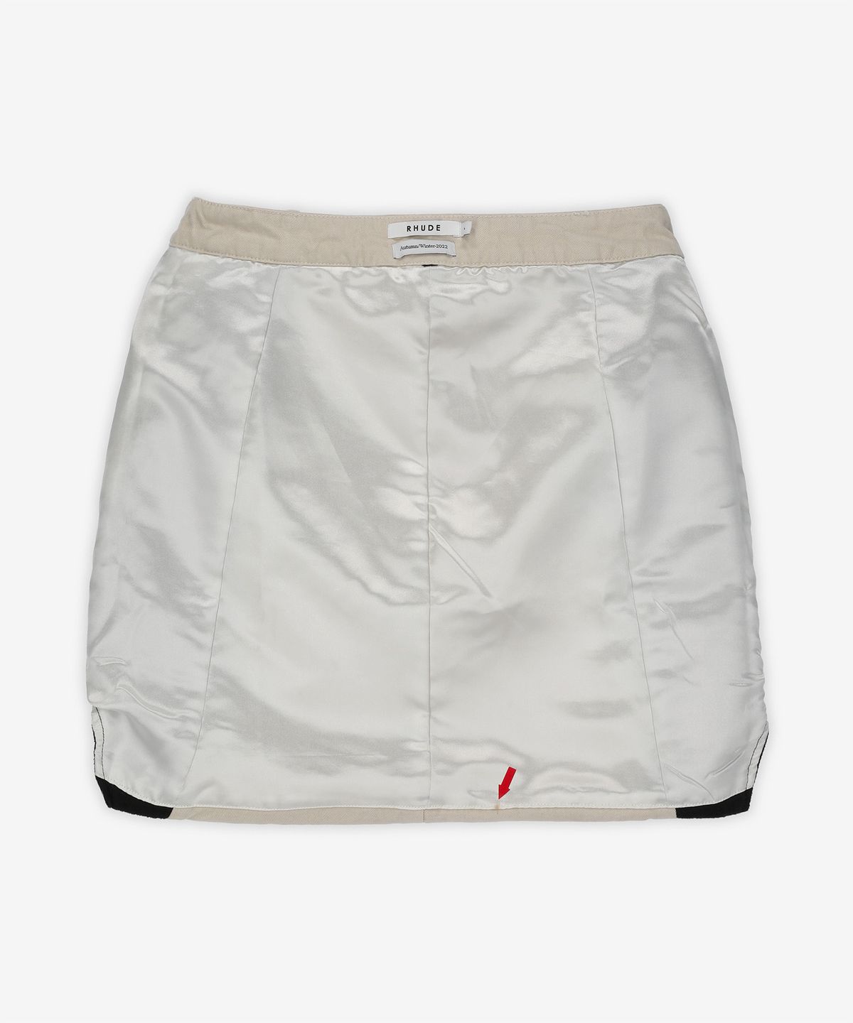 루드(RHUDE) 플라이트 스커트 - 블랙:네추럴 / RHFW22SK066680241024 FLIGHT SKIRT