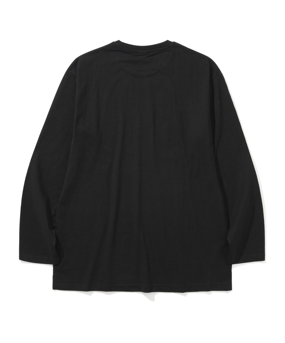 엑스오엑스(XOX) 레이어드 크루넥 긴팔 티셔츠 [BLACK]