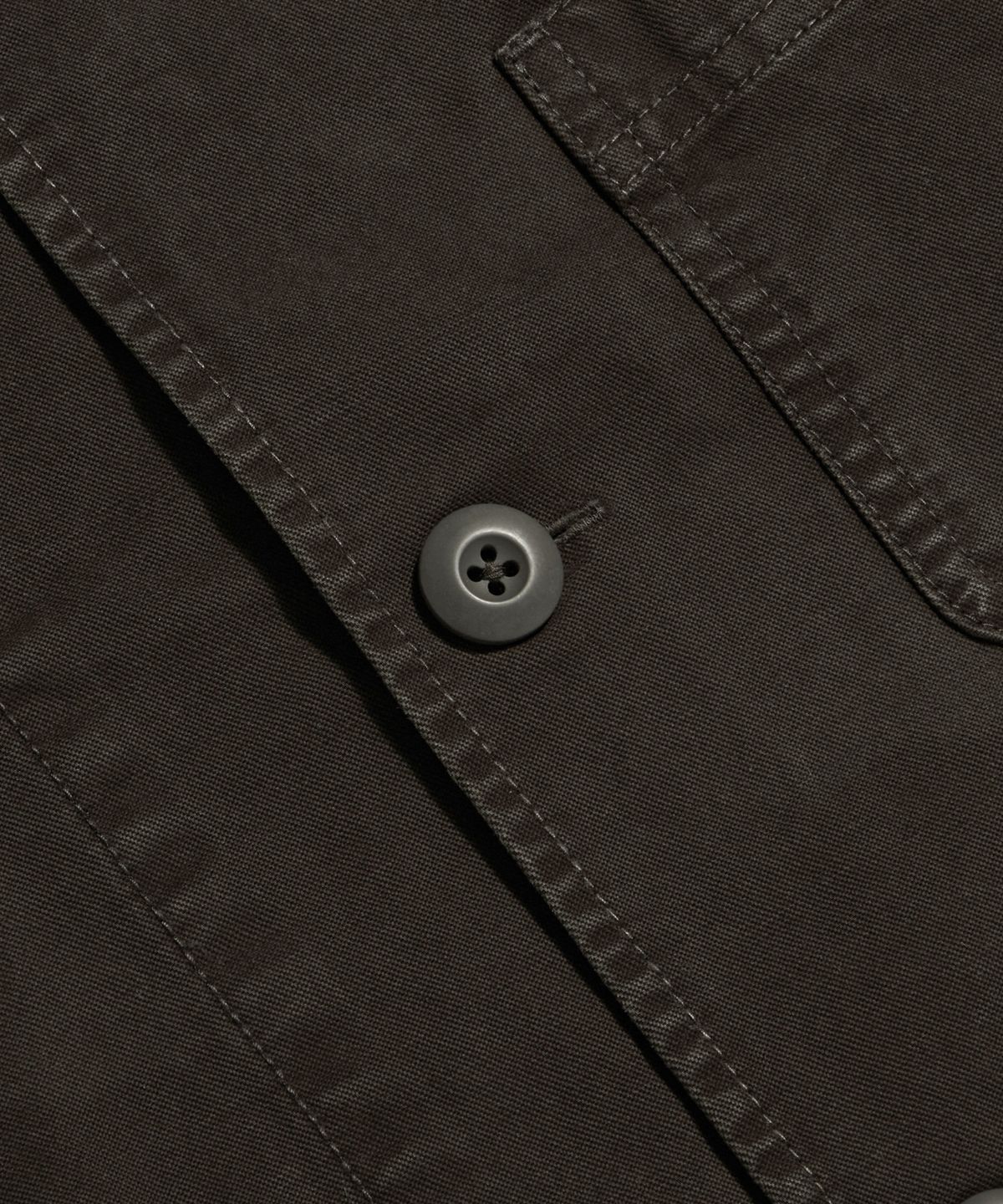 에스피오나지(ESPIONAGE) French Wide Work Jacket (Moleskin) Washed Mocha