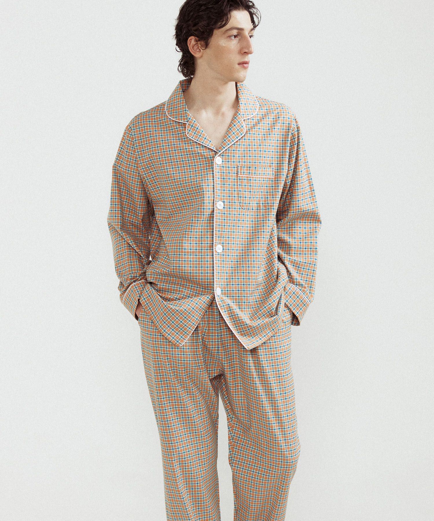 ◆JO'S LOUNGE◆ couple Mandarin Pajama Set MDRPJC MUSINSA | JO'S LOUNGE (couple) Mandarin Pajama Set