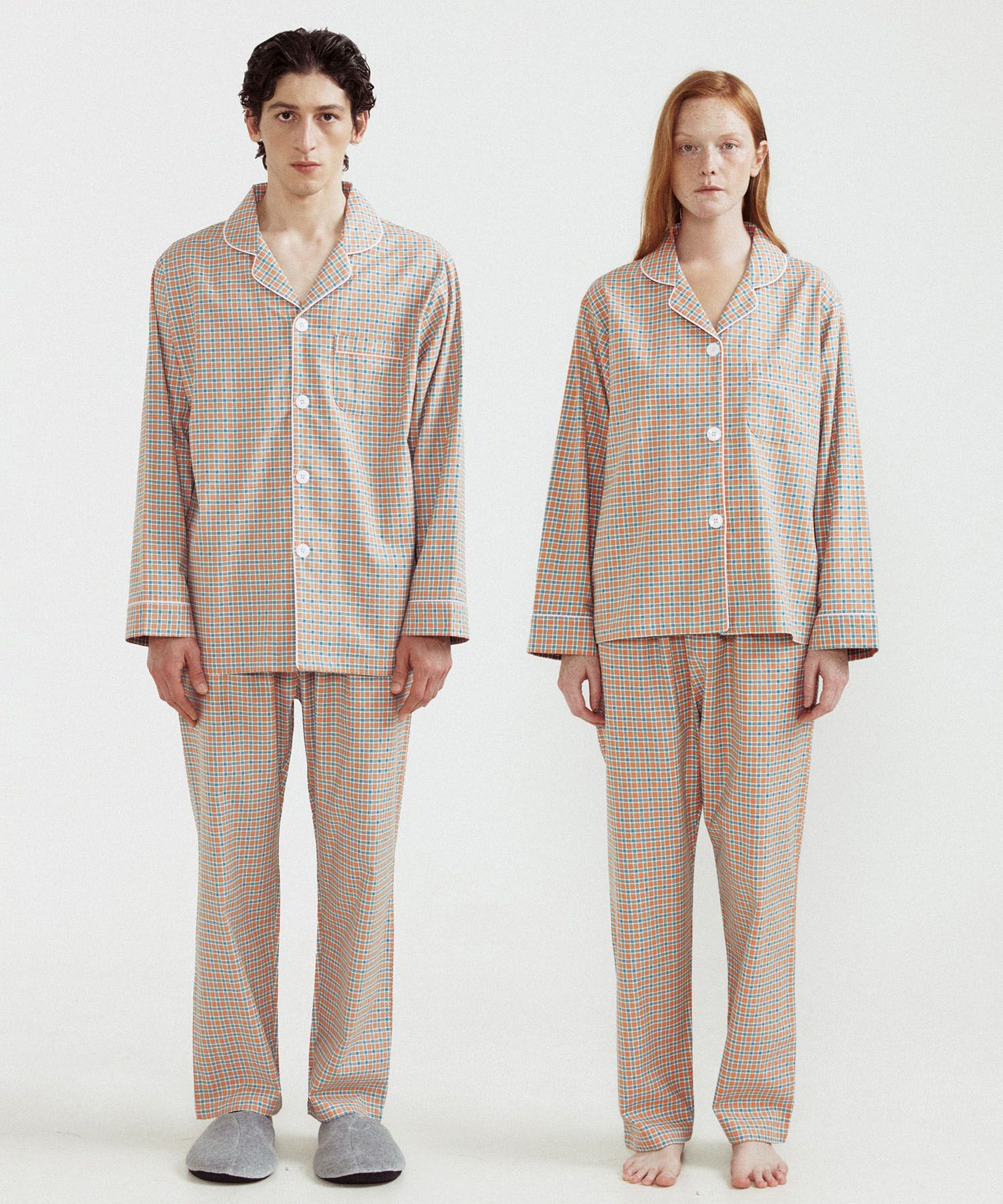 ◆JO'S LOUNGE◆ w Mandarin Pajama Set JC01S178 MUSINSA | JO'S LOUNGE (couple) Mandarin Pajama Set