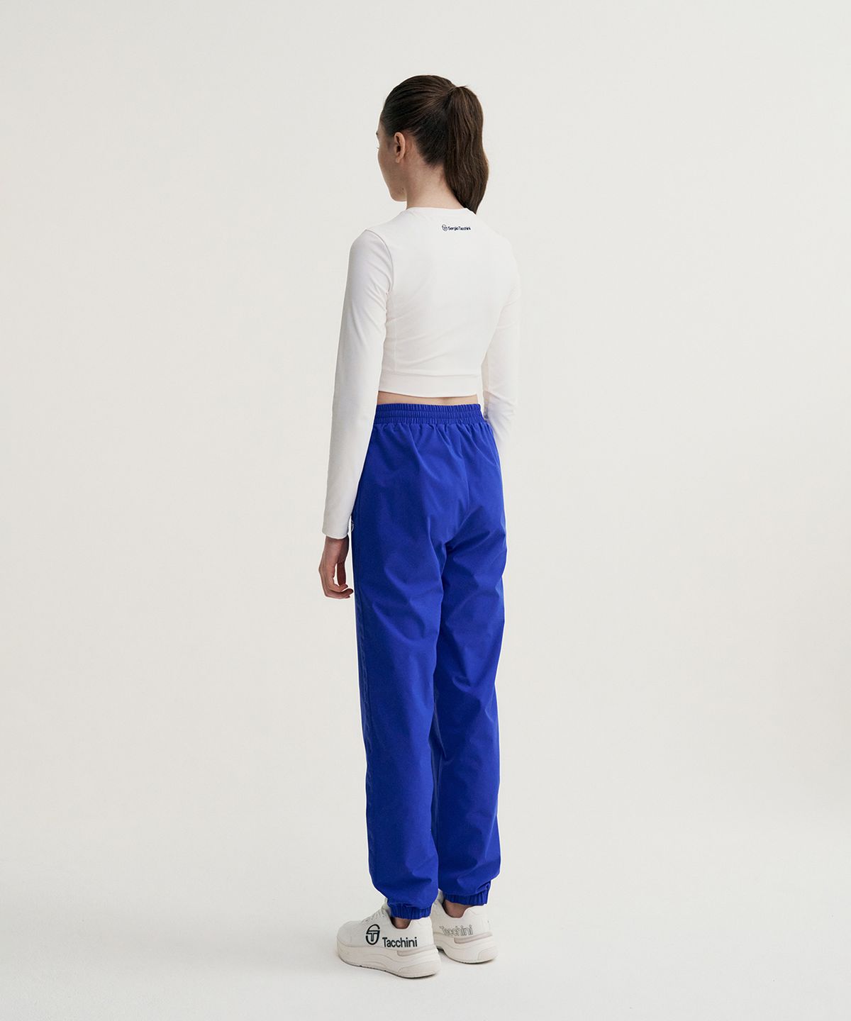 세르지오 타키니(SERGIO TACCHINI) W 에센셜 우븐 조거 팬츠 (D.Blue)