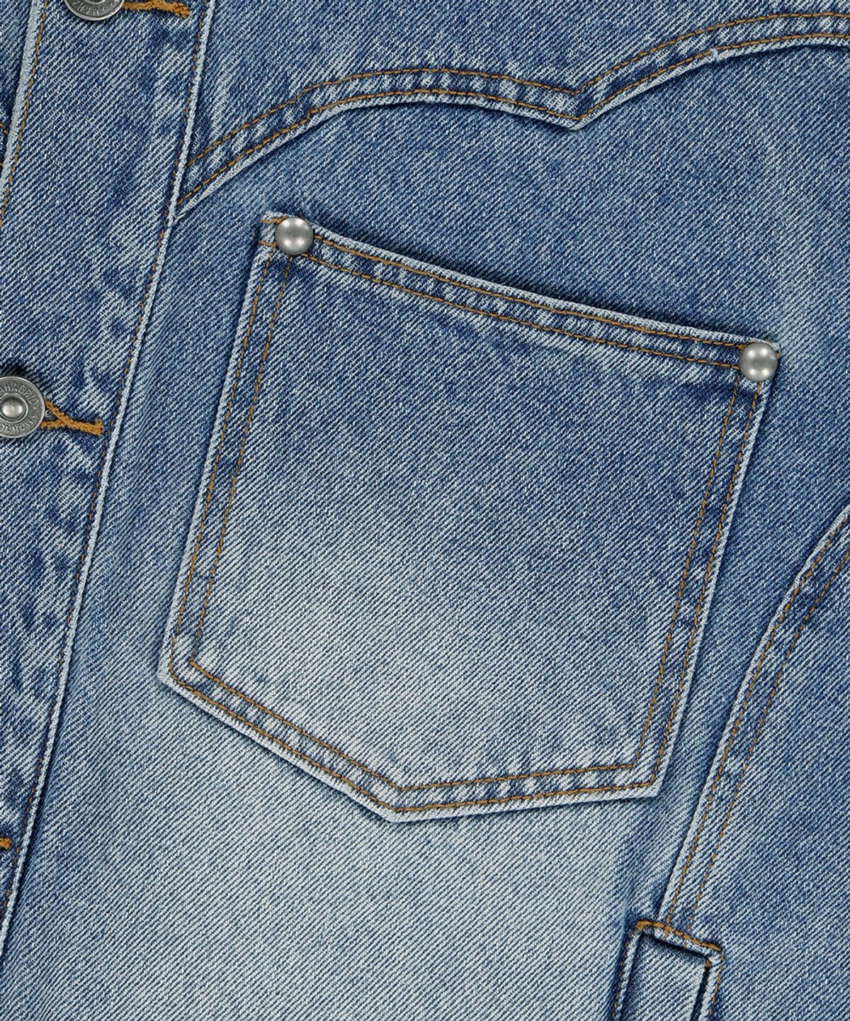 마하그리드(MAHAGRID) WESTERN DENIM JACKET BLUE(MG2EFMD115A)