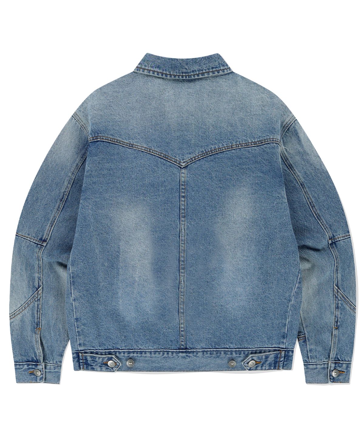 마하그리드(MAHAGRID) WESTERN DENIM JACKET BLUE(MG2EFMD115A)