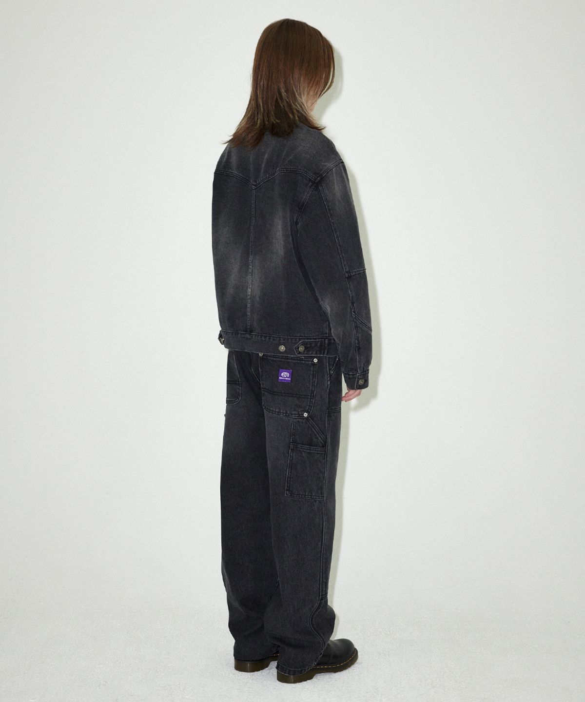 마하그리드(MAHAGRID) WESTERN DENIM JACKET BLACK(MG2EFMD115A)