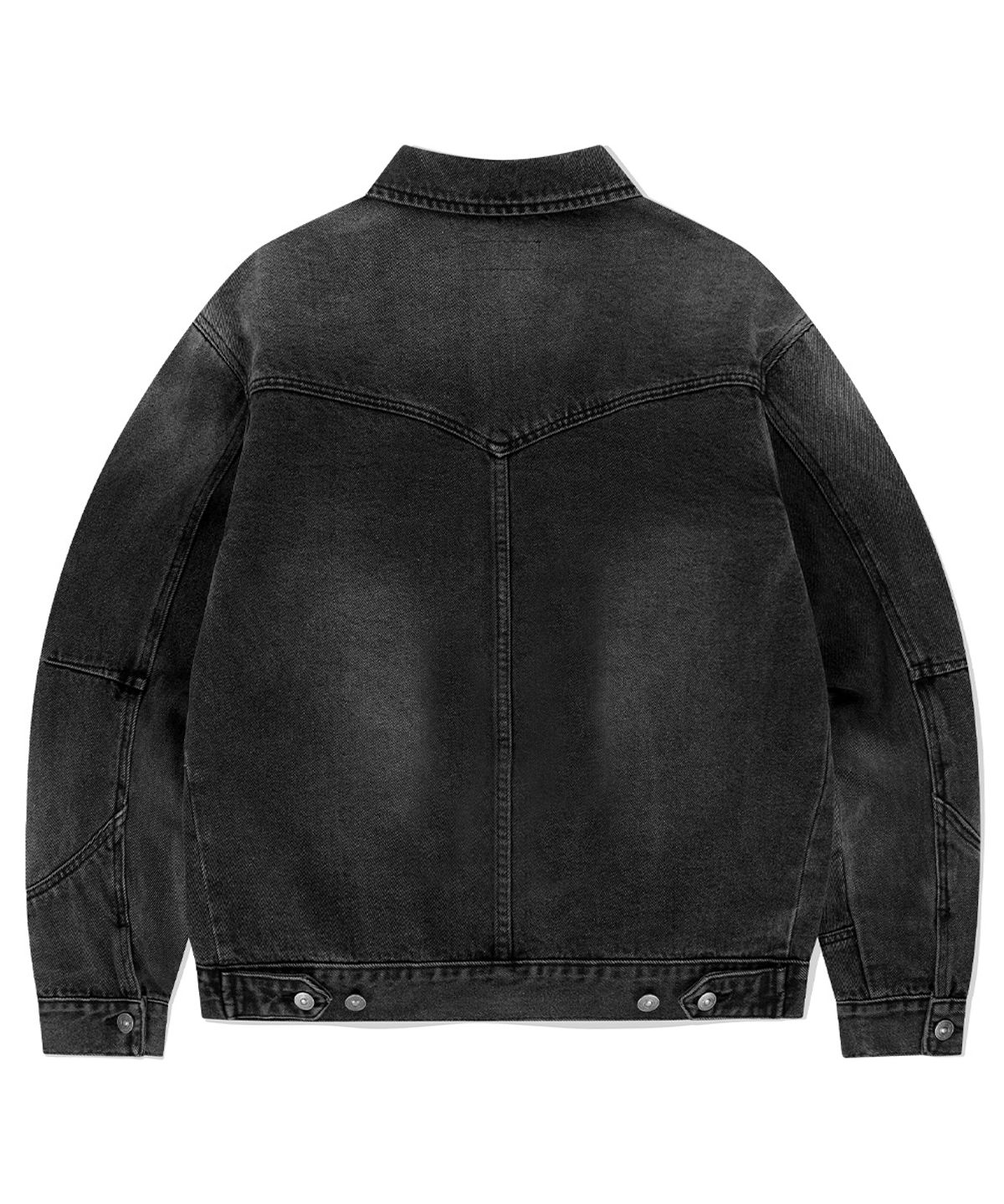 마하그리드(MAHAGRID) WESTERN DENIM JACKET BLACK(MG2EFMD115A)