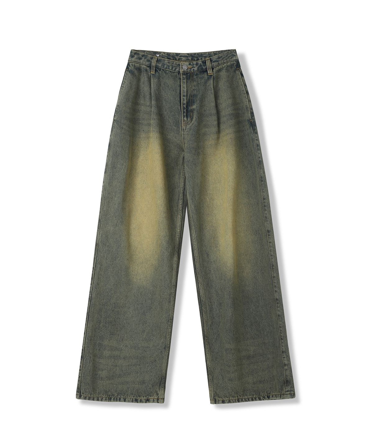 어반드레스(AVANDRESS) Coinlet Wide Denim Pants BLACK
