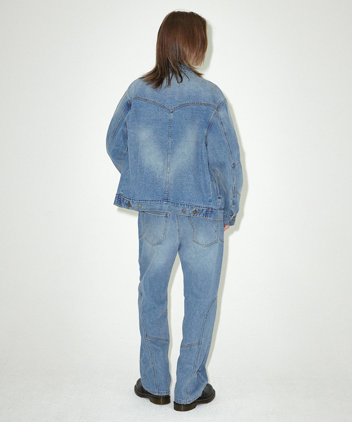 마하그리드(MAHAGRID) WESTERN DENIM PANT BLUE(MG2EFMD116A)