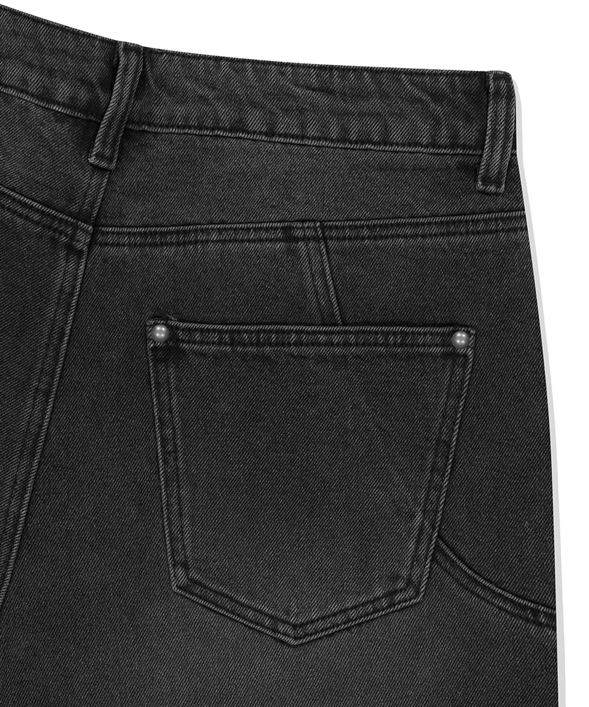 마하그리드(MAHAGRID) WESTERN DENIM PANT BLACK(MG2EFMD116A)