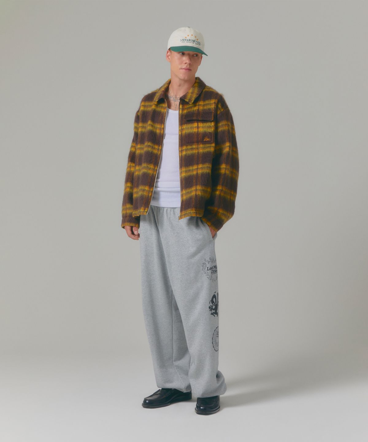 엘엠씨(LMC) CHAOS SWEAT PANTS heather gray