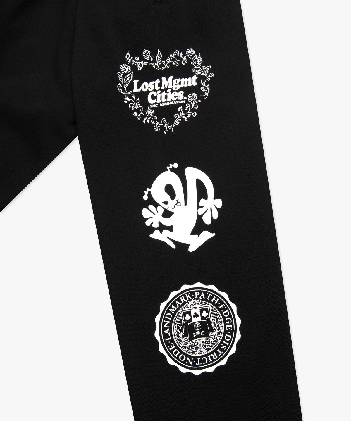 엘엠씨(LMC) CHAOS SWEAT PANTS black