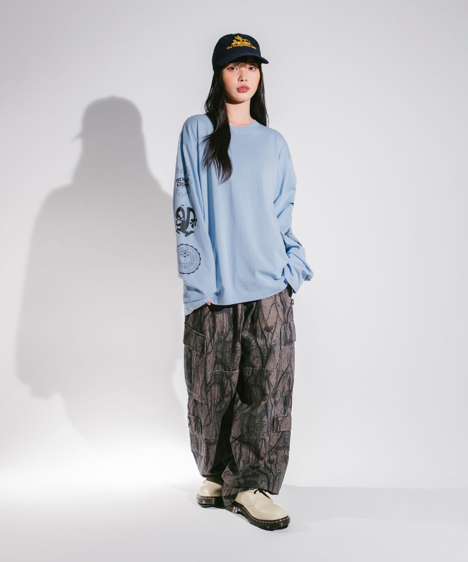MUSINSA公式 | LMC CHAOS LONG SLV TEE black