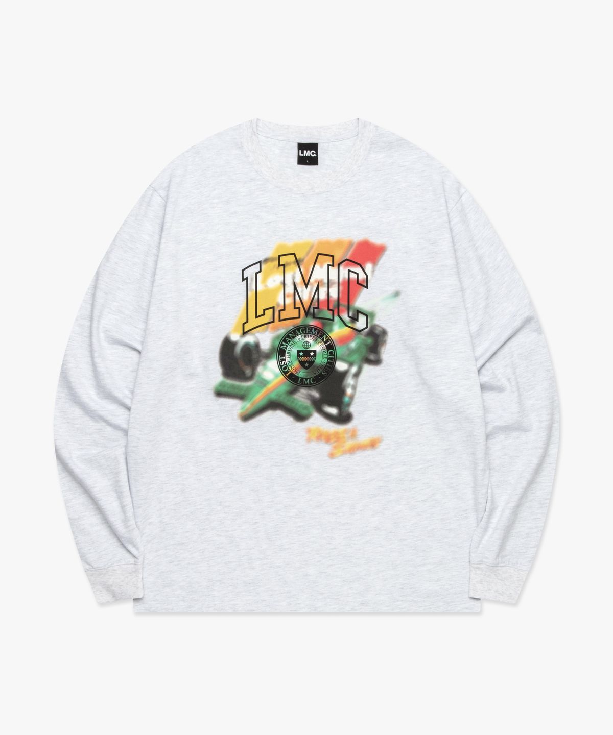 엘엠씨(LMC) RACING LONG SLV TEE light heather gray