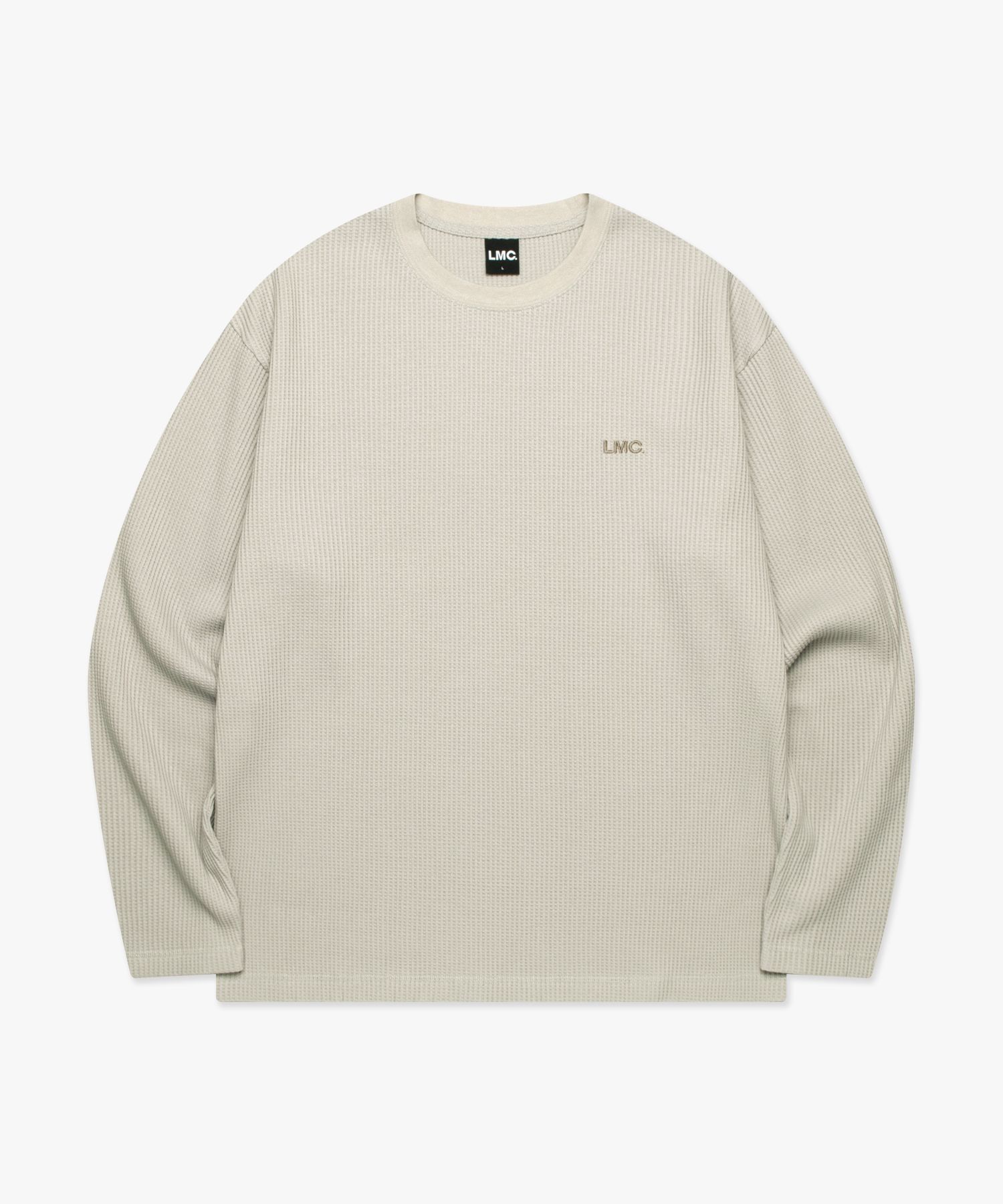 MUSINSA公式 | LMC WAFFLE OG LONG SLV TEE sand