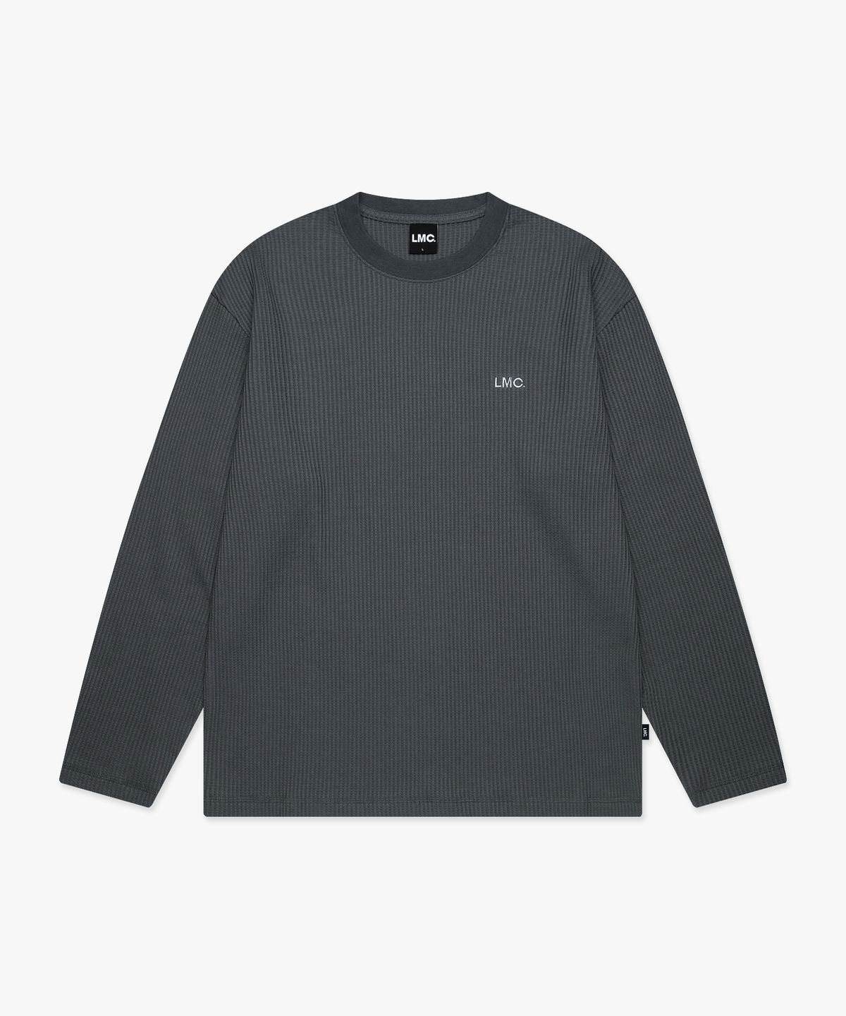 엘엠씨(LMC) WAFFLE OG LONG SLV TEE charcoal