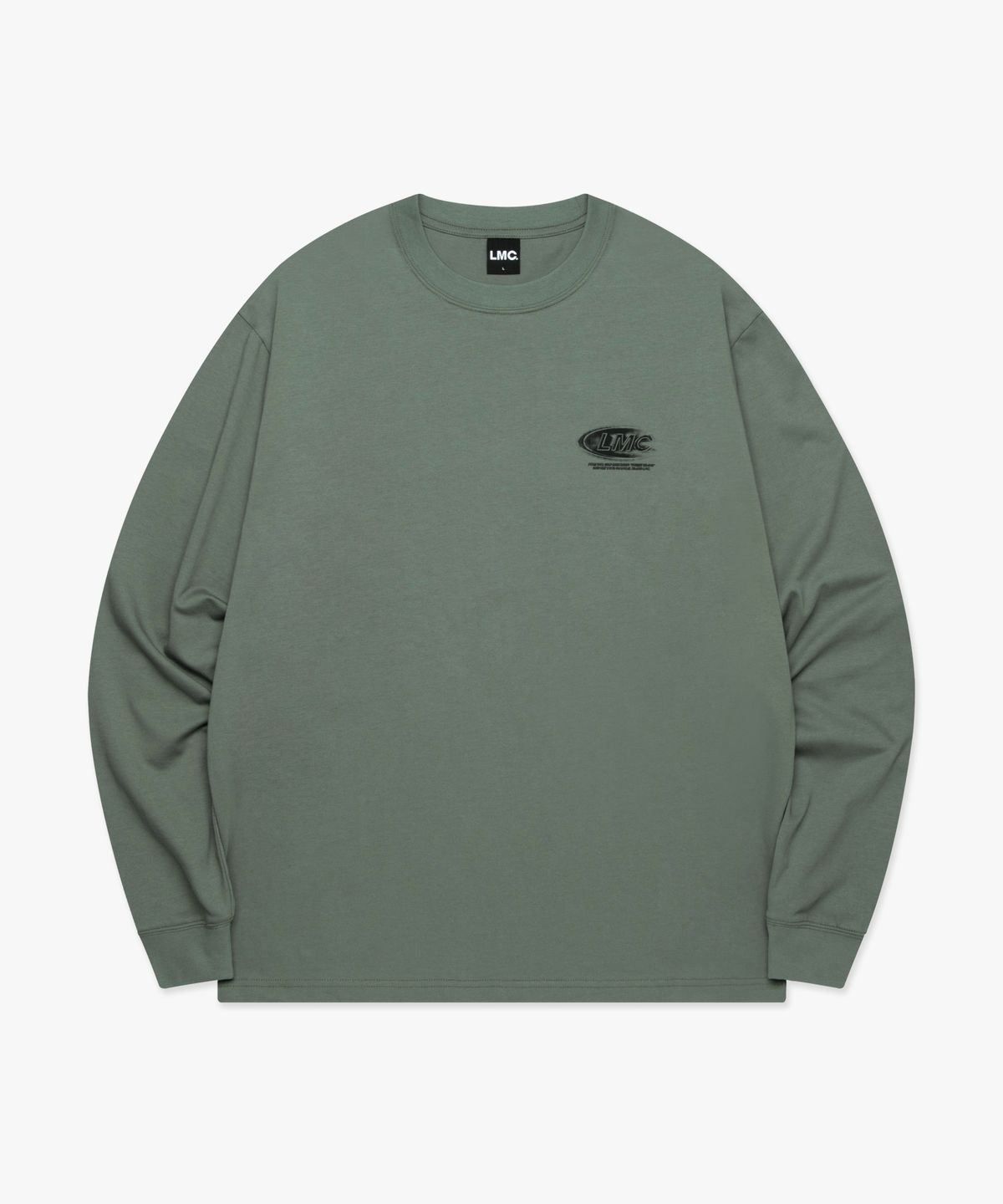 엘엠씨(LMC) CREW LONG SLV TEE gray khaki