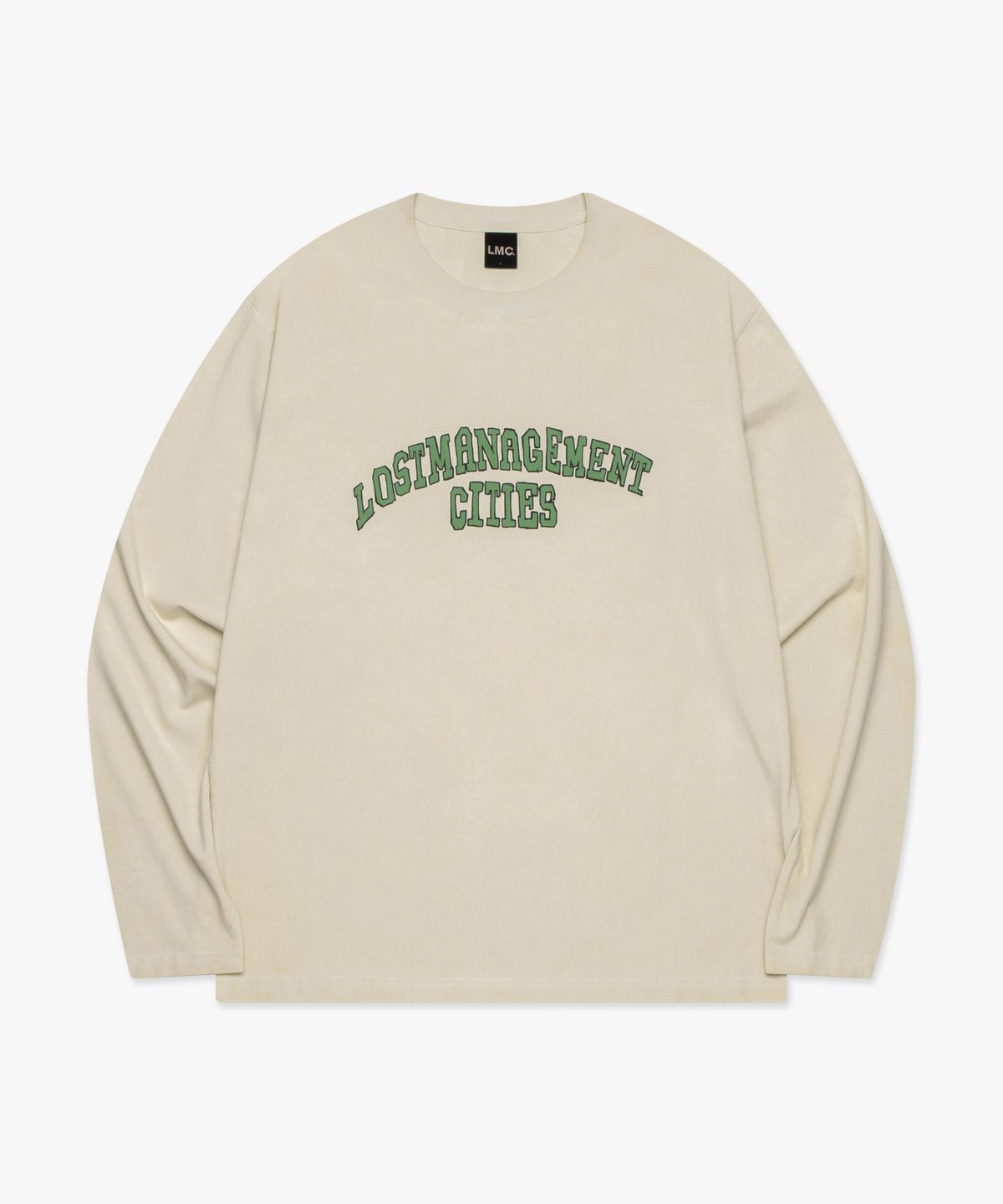 엘엠씨(LMC) DYED ARCH FN DOODLE LONG SLV TEE sand