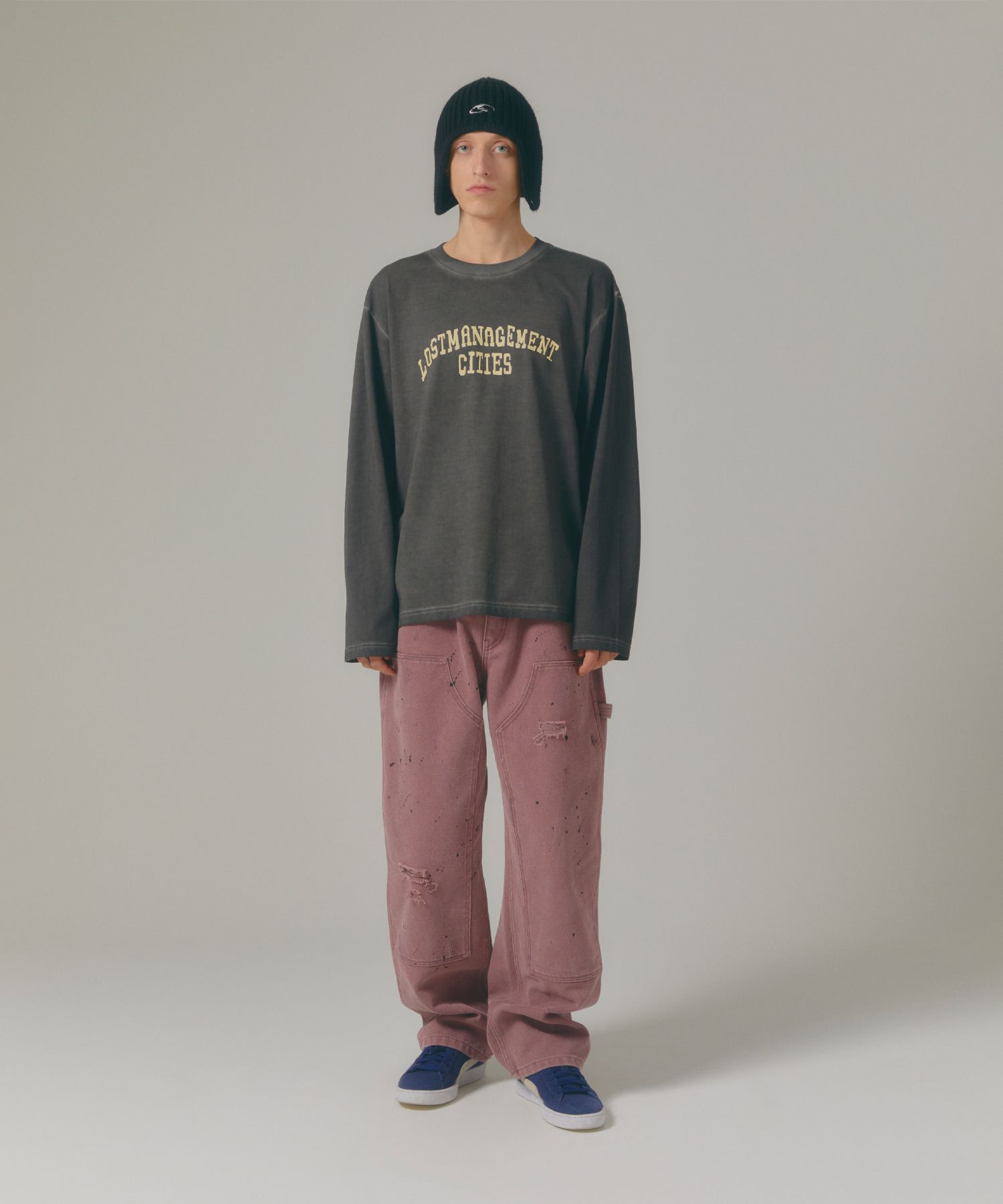 [ LMC]★24FW★韓国人気★DYED ARCH FN DOODLE LONG SLV TEE LMC]☆24FW☆韓国人気☆DYED ARCH FN DOODLE LONG SLV TEE ☆韓国