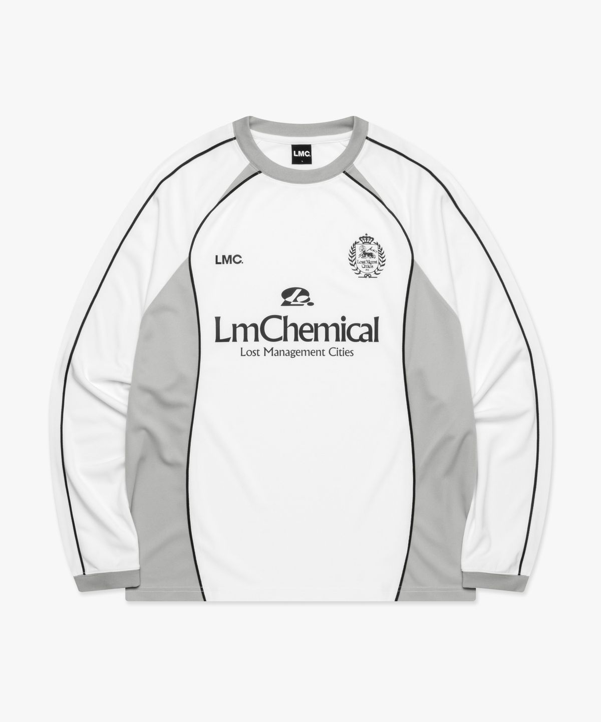 엘엠씨(LMC) CHEMICAL SOCCER LONG SLV JERSEY white