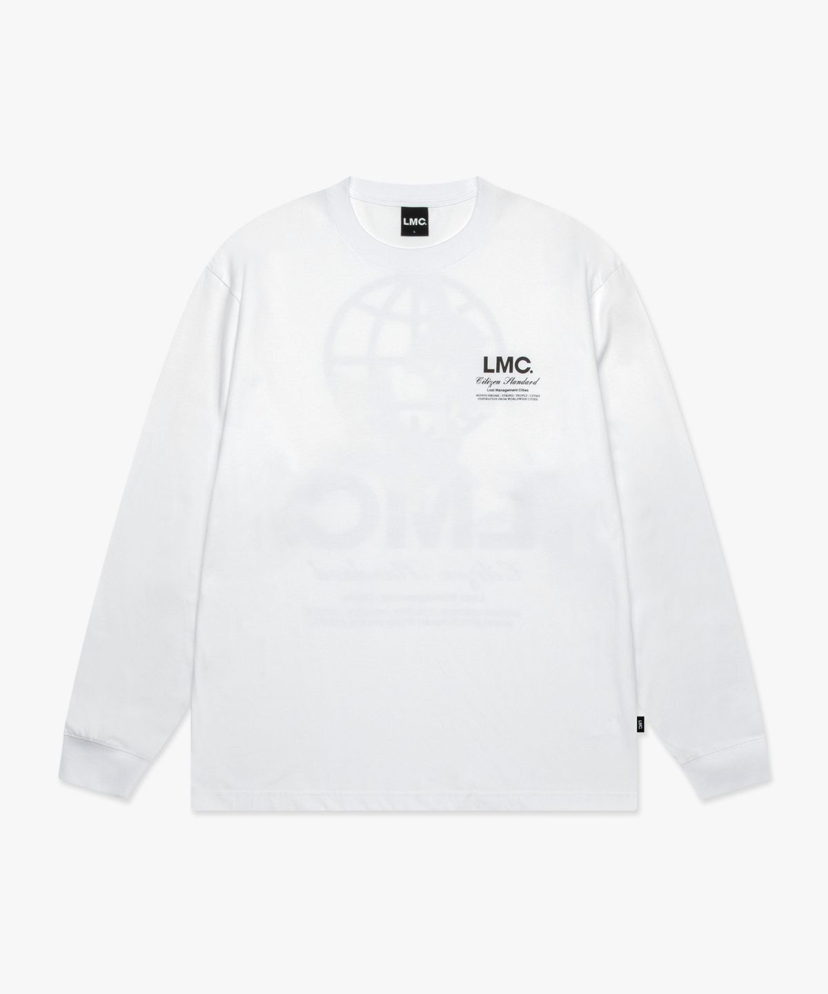 엘엠씨(LMC) FLYING CATS LONG SLV TEE white