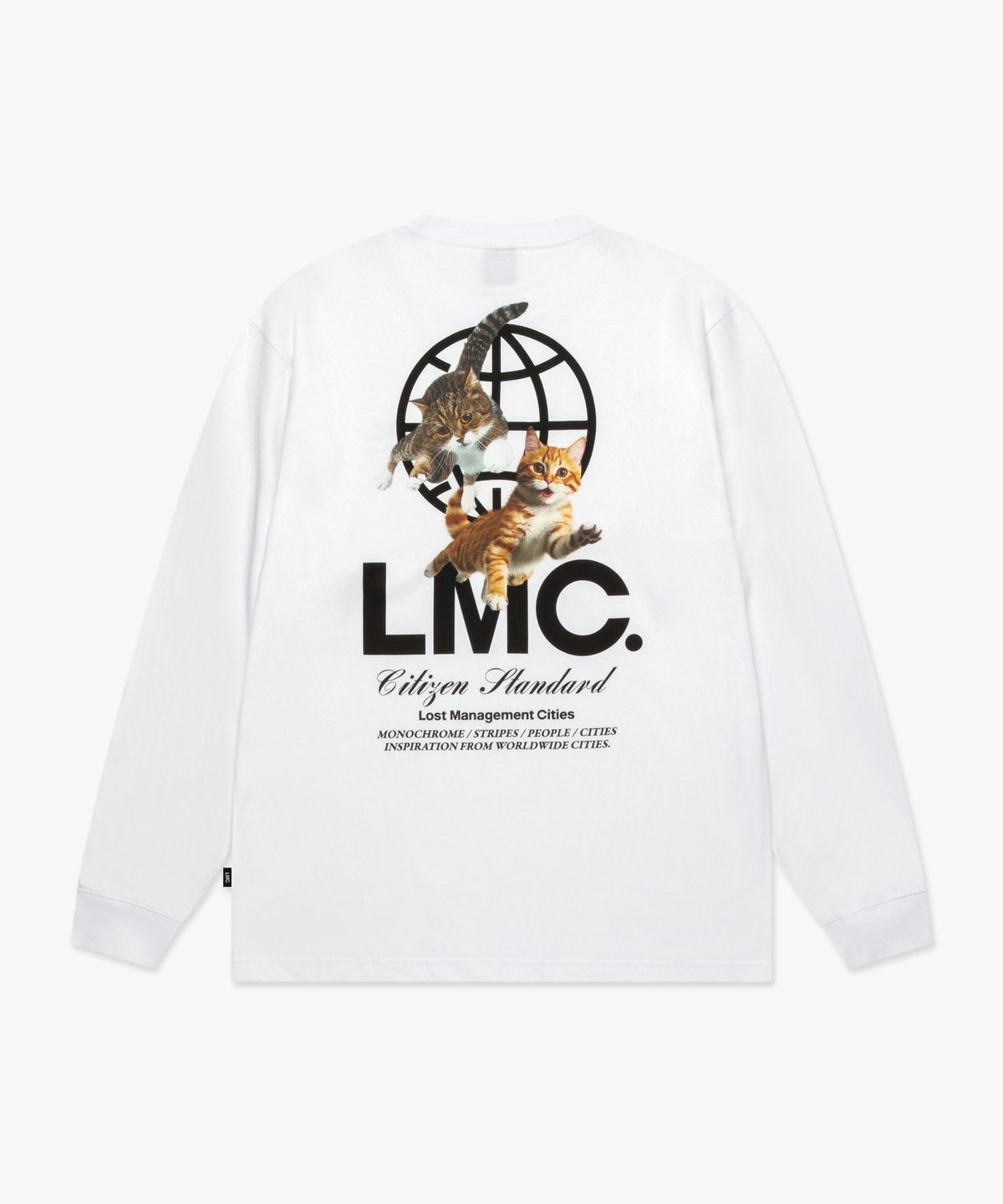 엘엠씨(LMC) FLYING CATS LONG SLV TEE white