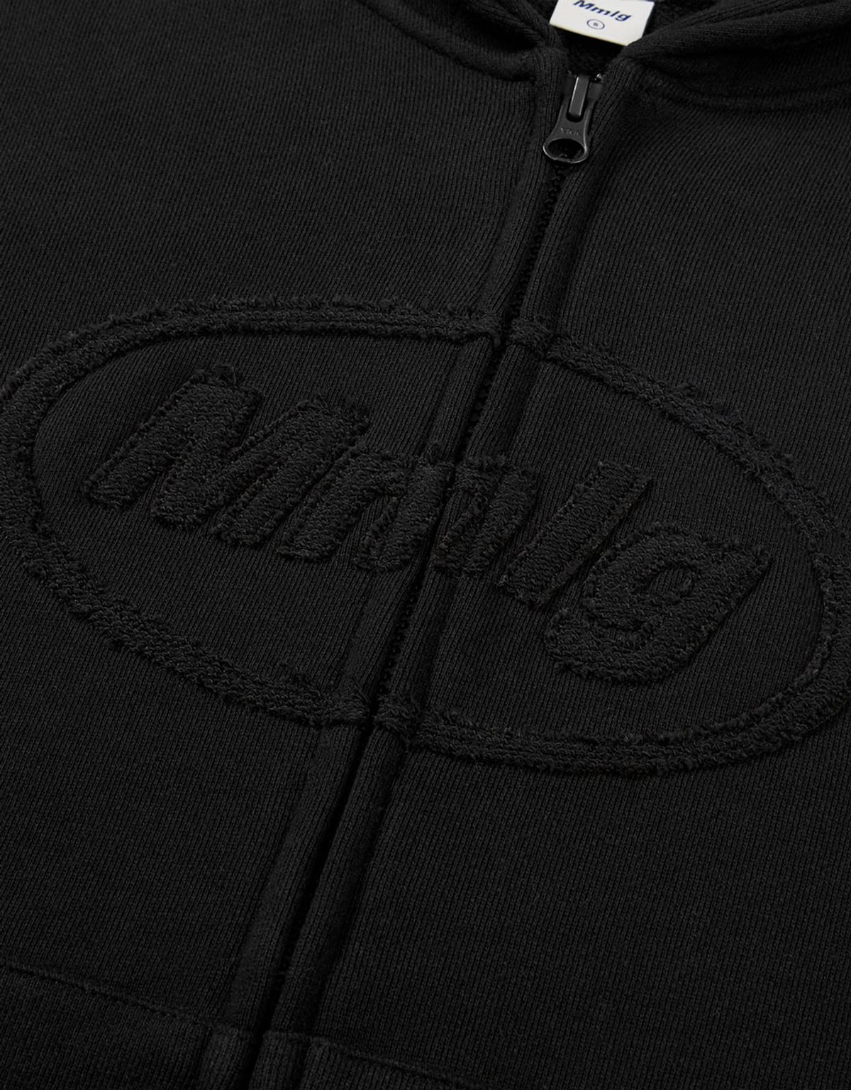엠엠엘지(MMLG) [Mmlg] OPACITY HOOD ZIPUP (EVERY BLACK)