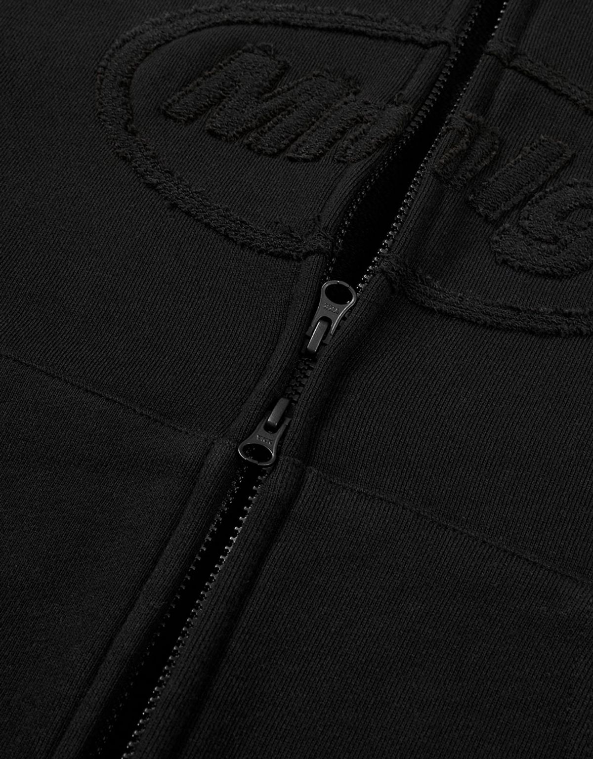 엠엠엘지(MMLG) [Mmlg] OPACITY HOOD ZIPUP (EVERY BLACK)