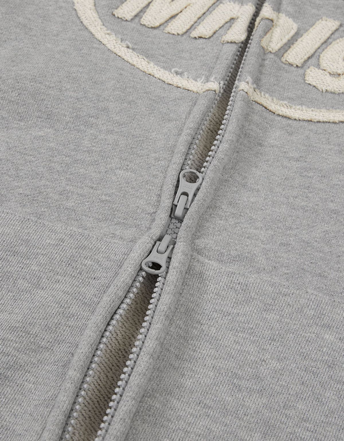 엠엠엘지(MMLG) [Mmlg] OPACITY HOOD ZIPUP (EVERY GREY)