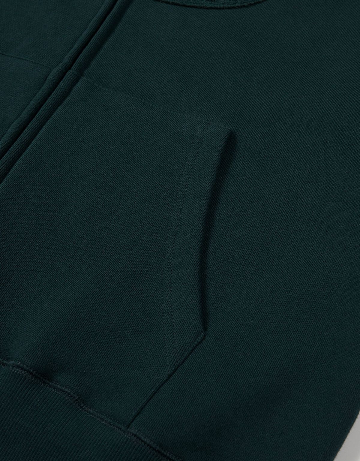 엠엠엘지(MMLG) [Mmlg] OPACITY HOOD ZIPUP (DEEP GREEN)