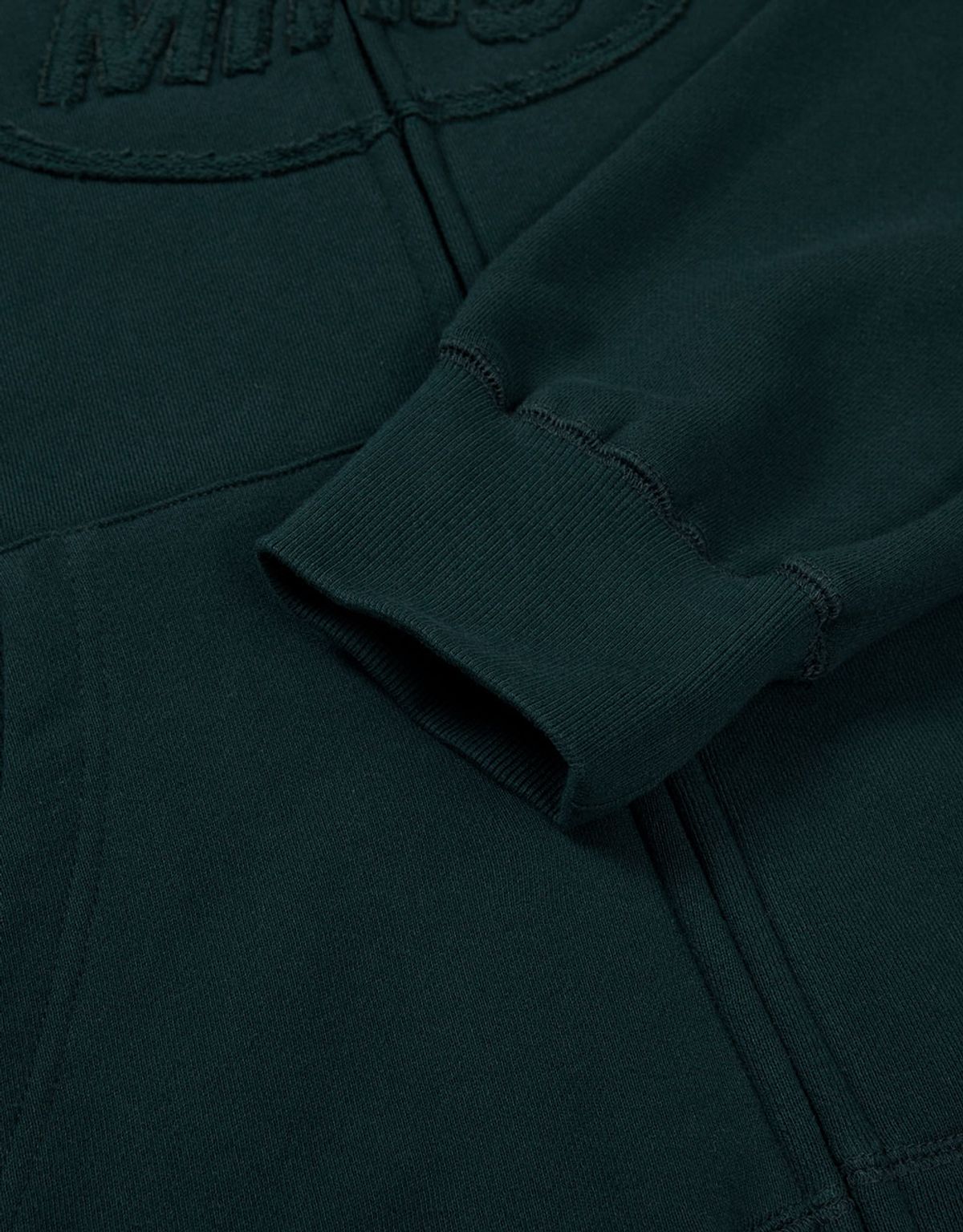 엠엠엘지(MMLG) [Mmlg] OPACITY HOOD ZIPUP (DEEP GREEN)