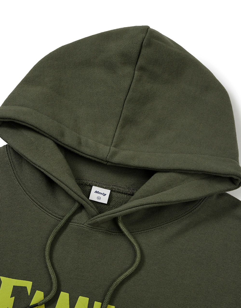 さらに100円引き◆MMLG◆FAMILY MESSAGE HOODIE MUSINSA公式 | MMLG [Mmlg] FAMILY MESSAGE HOODIE (MOSS KHAKI)