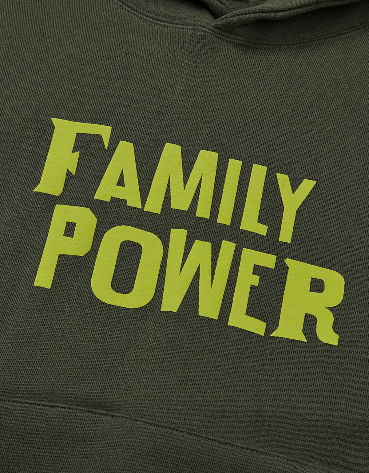 엠엠엘지(MMLG) [Mmlg] FAMILY MESSAGE HOODIE (MOSS KHAKI)