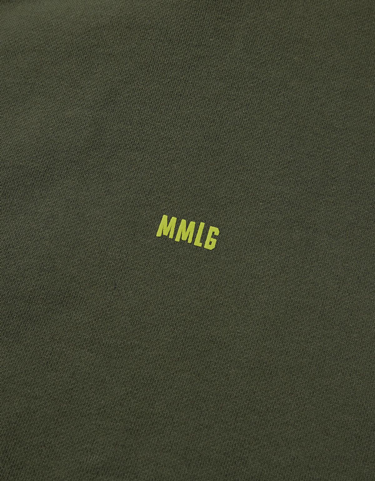 엠엠엘지(MMLG) [Mmlg] FAMILY MESSAGE HOODIE (MOSS KHAKI)