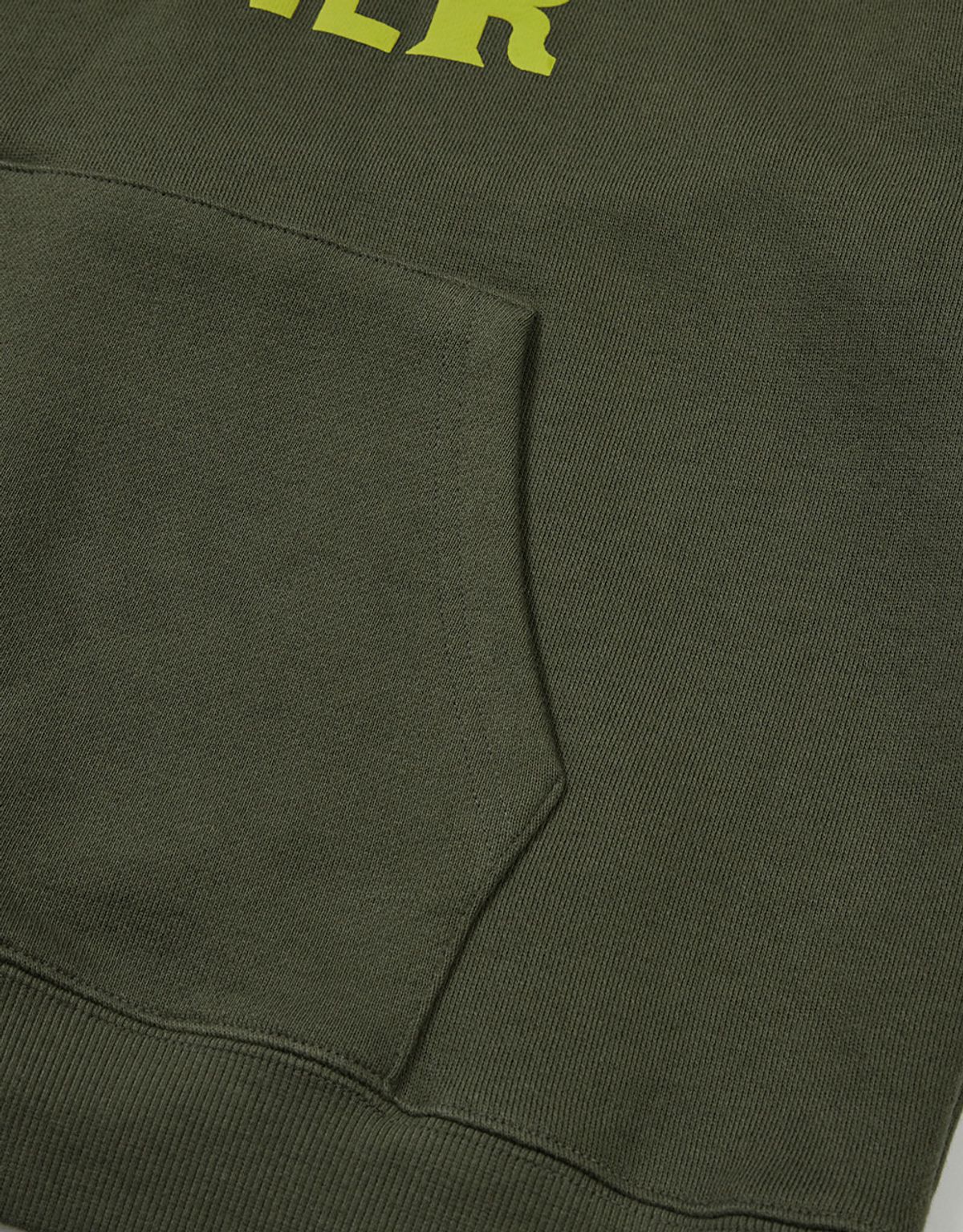 엠엠엘지(MMLG) [Mmlg] FAMILY MESSAGE HOODIE (MOSS KHAKI)