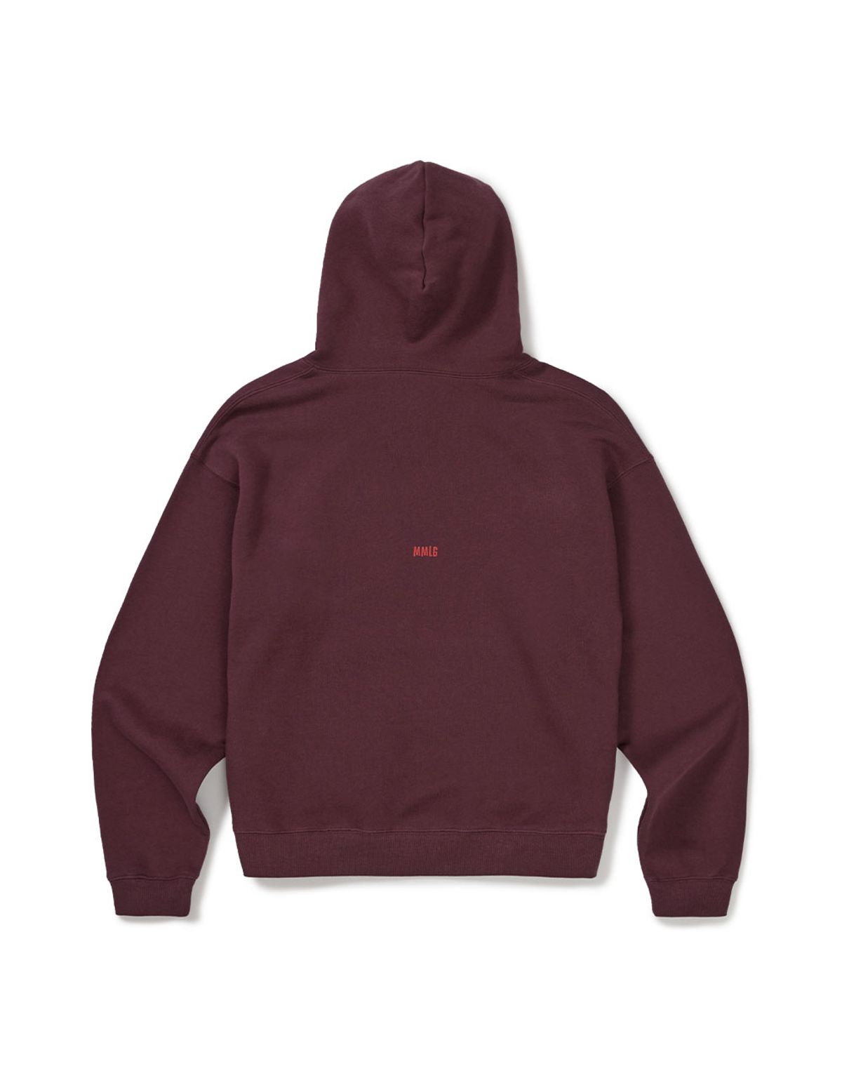 엠엠엘지(MMLG) [Mmlg] FAMILY MESSAGE HOODIE (PLUM)