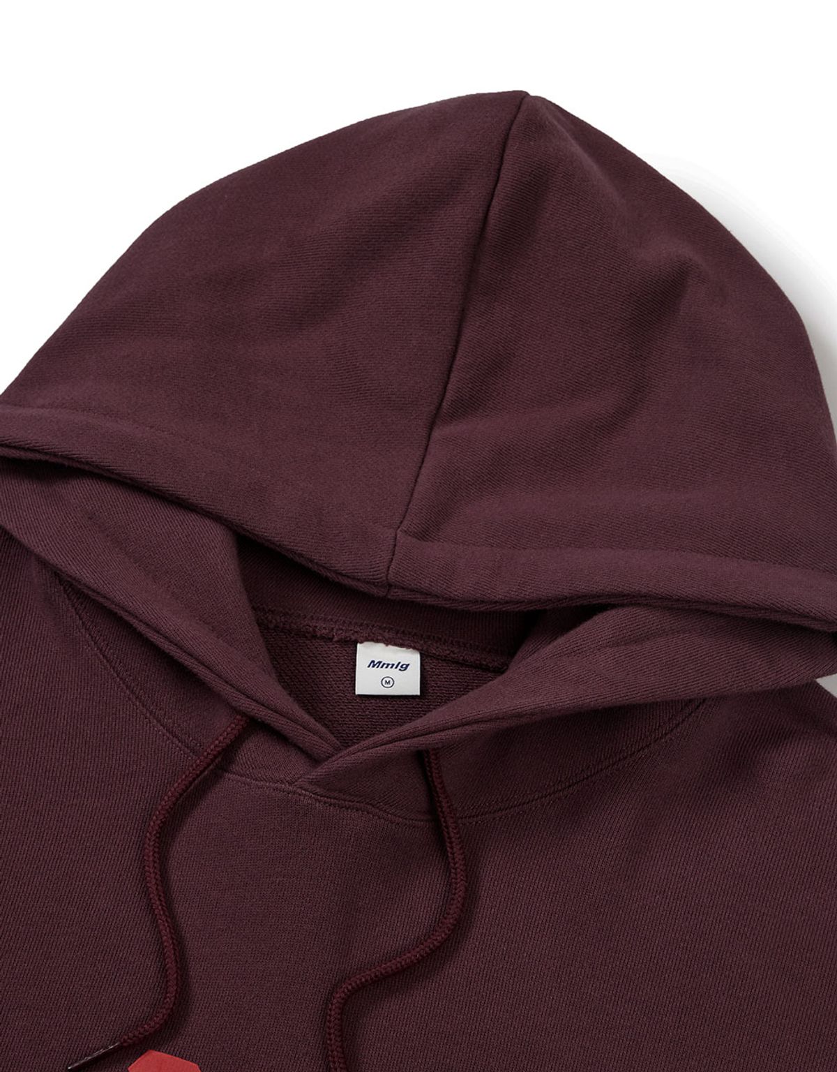 엠엠엘지(MMLG) [Mmlg] FAMILY MESSAGE HOODIE (PLUM)
