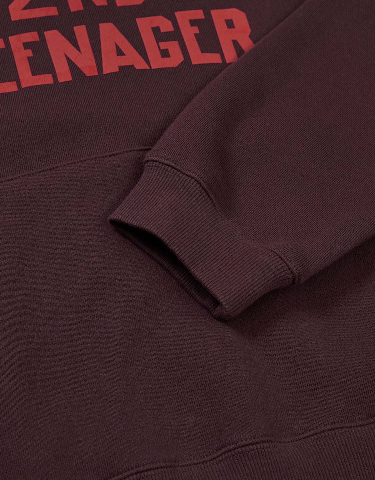 엠엠엘지(MMLG) [Mmlg] FAMILY MESSAGE HOODIE (PLUM)