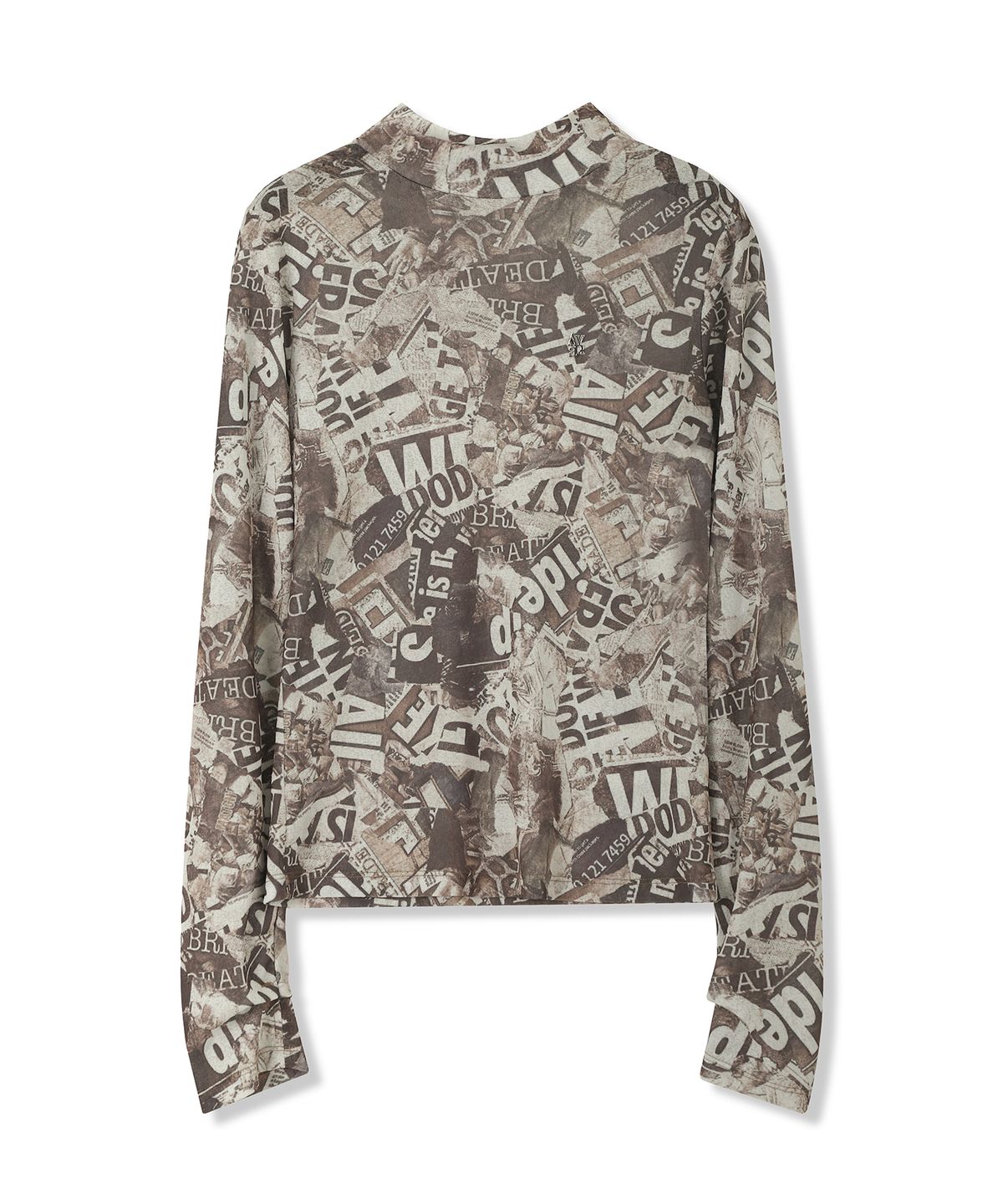 어반드레스(AVANDRESS) Vintage Half-neck Long Sleeve - 2COL