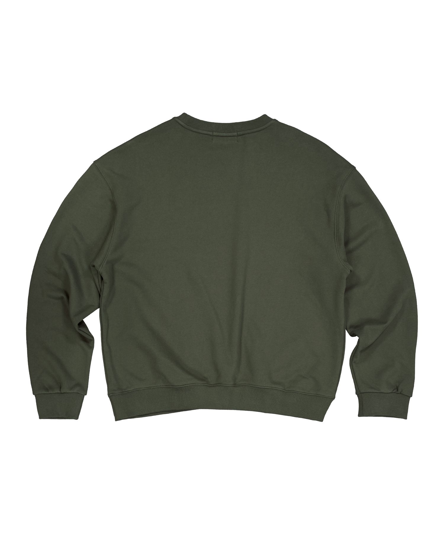 ★送料・関税込★WOOALONG★WAL signature sweatshirt★ MUSINSA | WOOALONG WAL signature sweatshirt - KHAKI