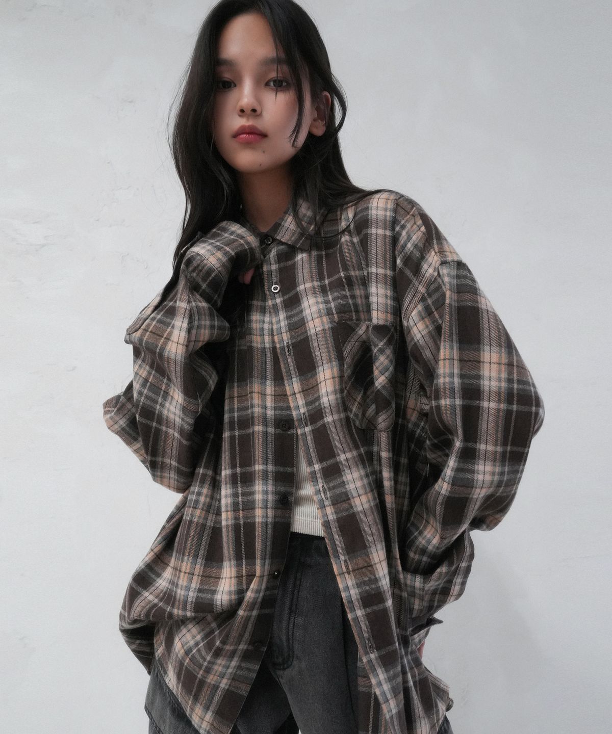 어반드레스(AVANDRESS) Oliver Check Shirt - 3COL