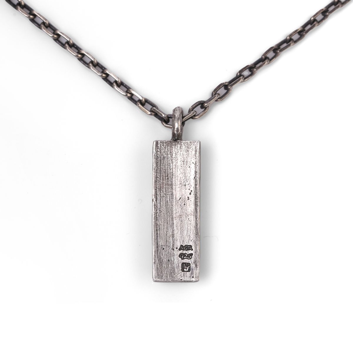 어 그라운드 링(AGROUNDRING) Square Necklace