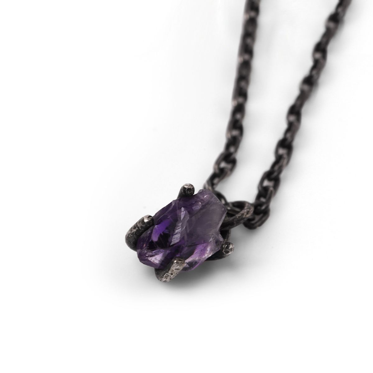 어 그라운드 링(AGROUNDRING) Amethyst Necklace