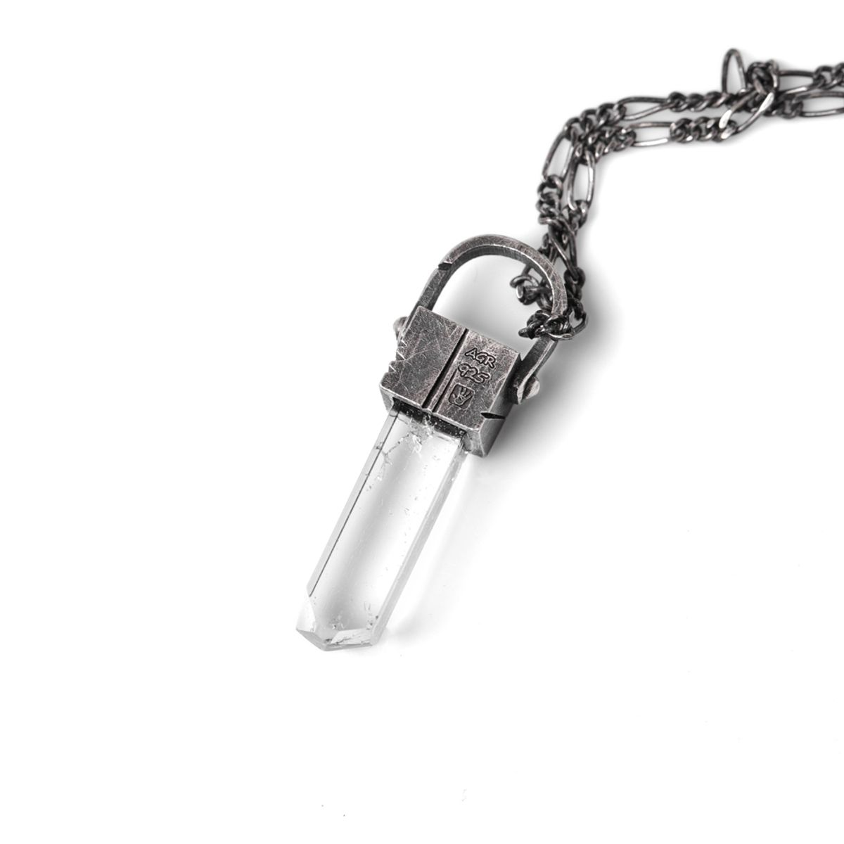 어 그라운드 링(AGROUNDRING) Square Quartz Necklace