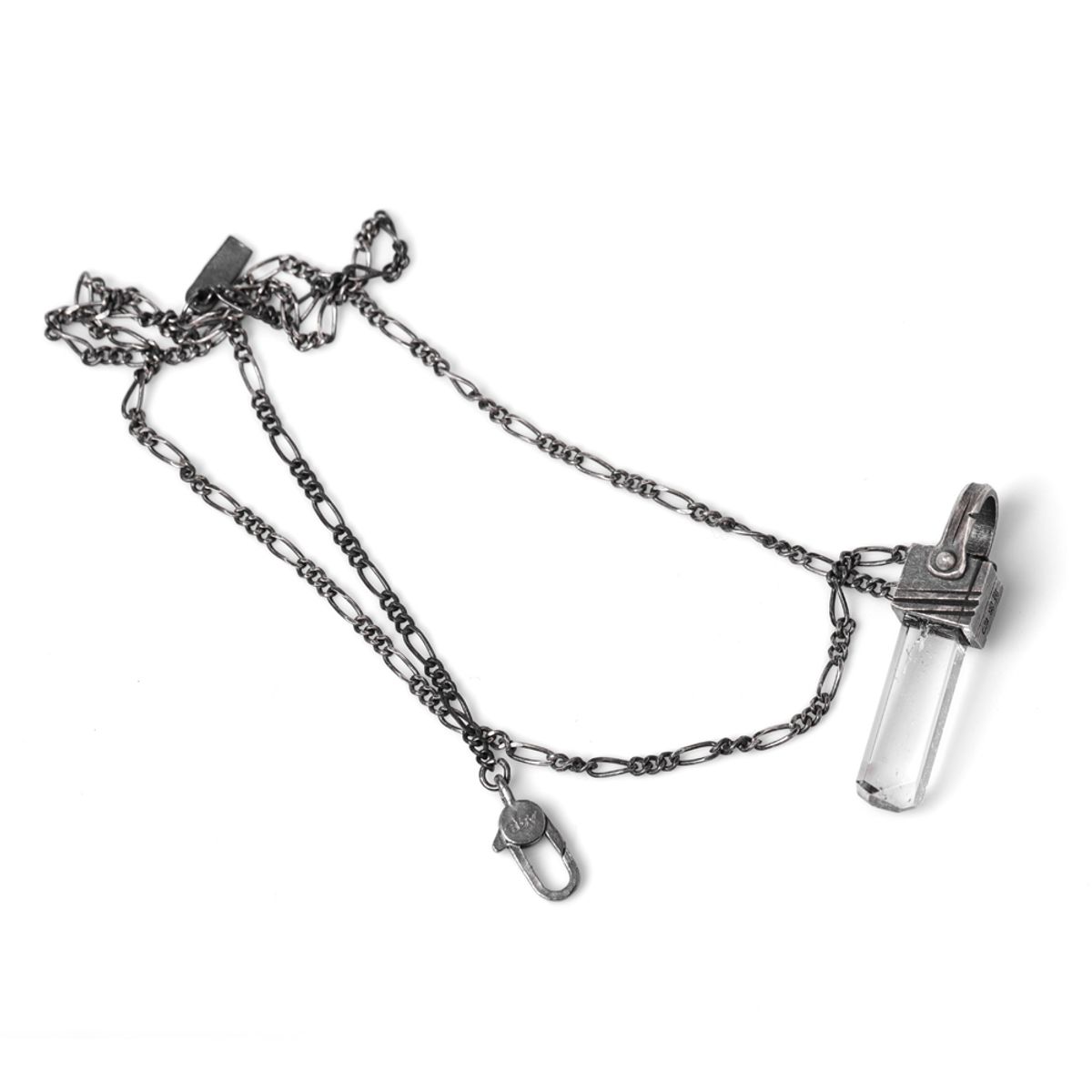 어 그라운드 링(AGROUNDRING) Square Quartz Necklace