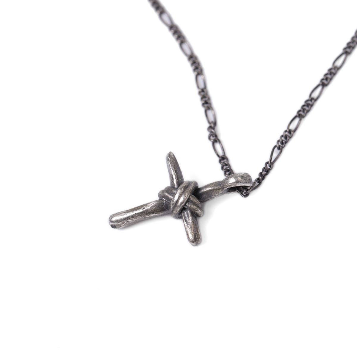 어 그라운드 링(AGROUNDRING) Chained Cross Necklace
