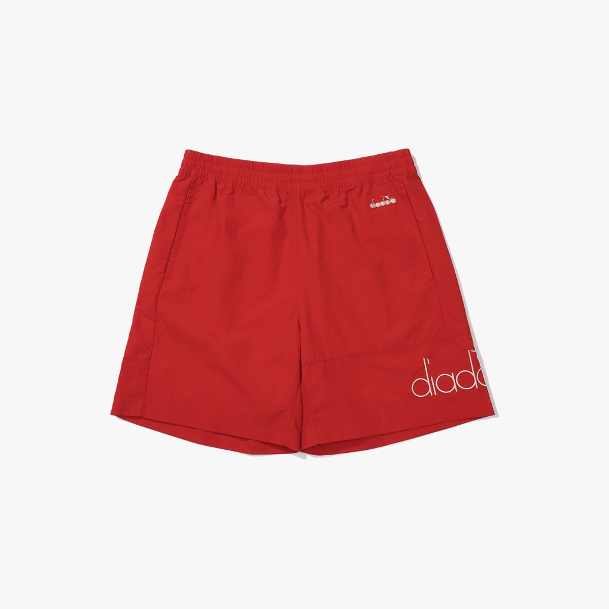 디아도라(diadora) 컴피 우븐 쇼츠 RED
