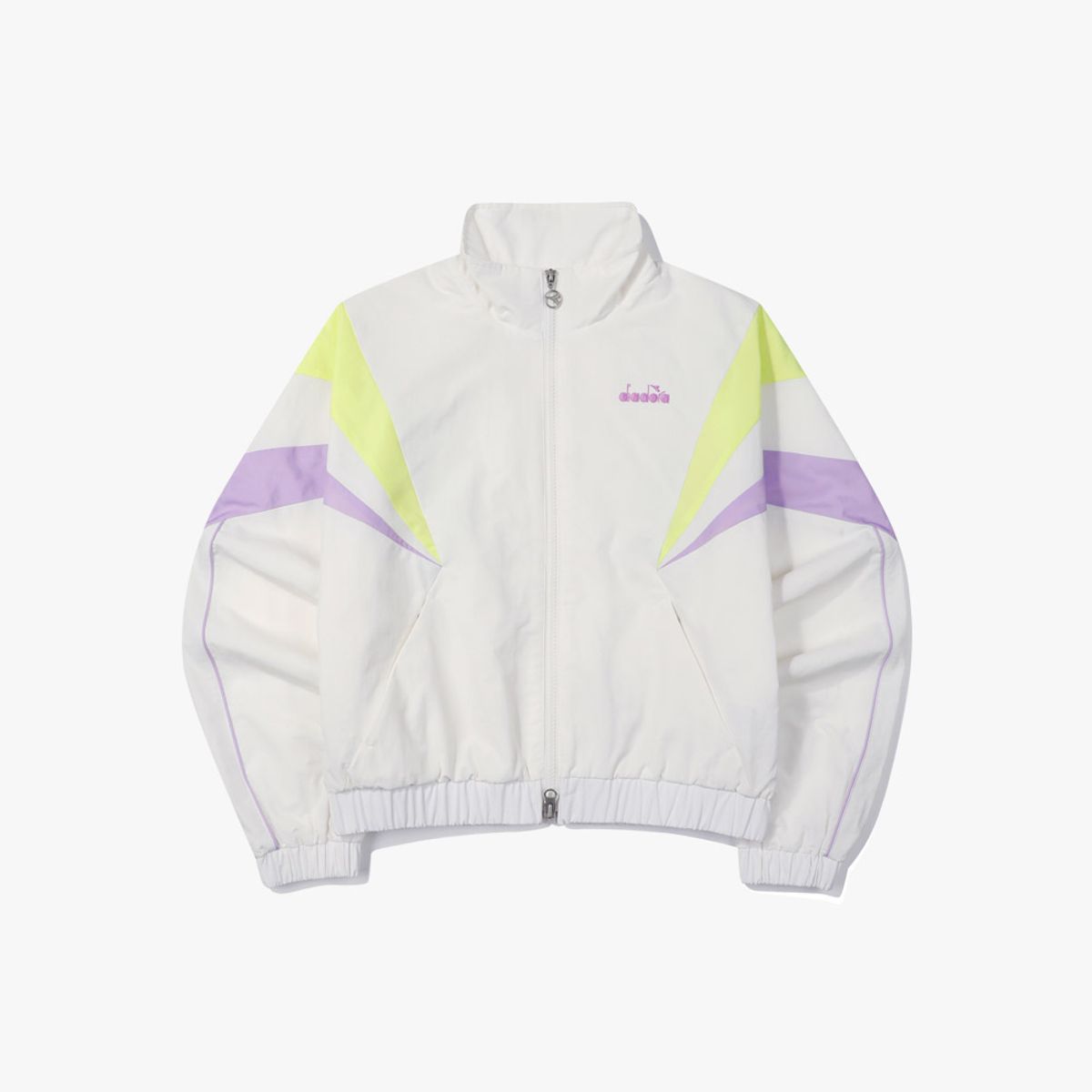 디아도라(diadora) 그랜드슬램 자켓 우먼 WHITE