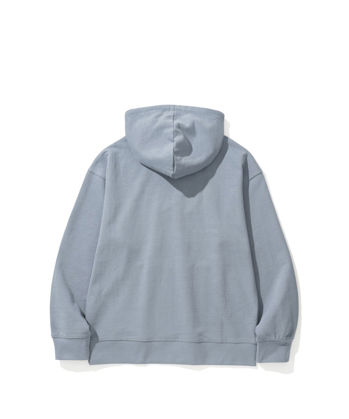 엑스오엑스(XOX) 세미 오버핏 후드 스웻 셔츠 [ASH BLUE]